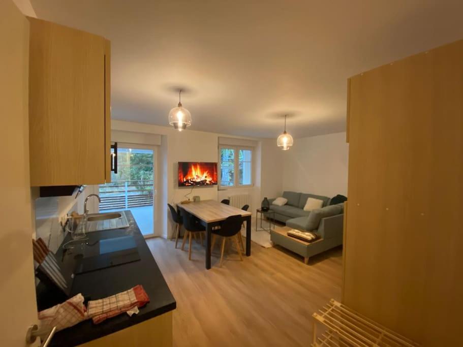 Appartement Chaleureux Au Pied Des Pistes Орбе Екстер'єр фото